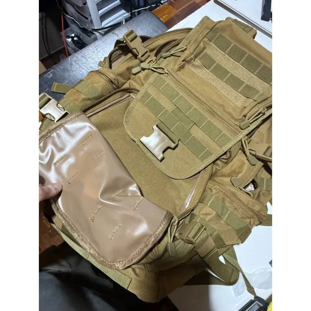 Unleash the‎ Beast: New Coyote Brown Tactical Backpack for Warriors!